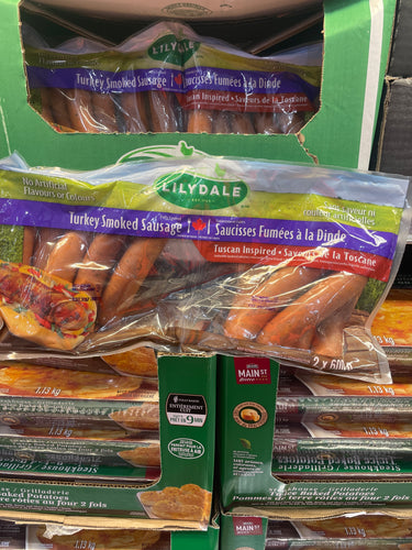 Lilydale Tuscan Turkey Sausage - 2 x 600 Grams